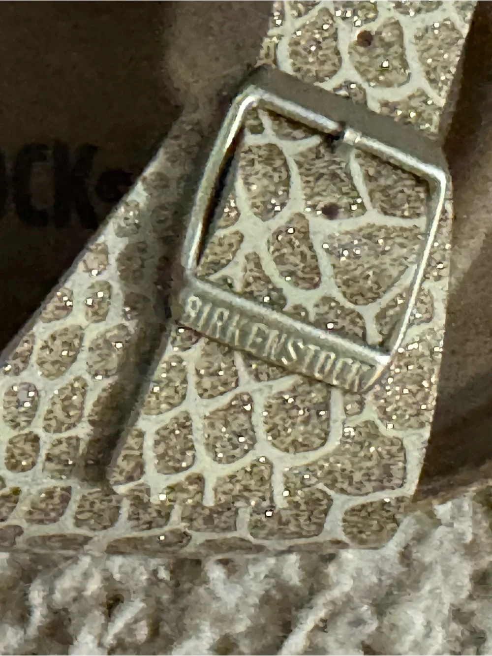 Birkenstock Gold Mermaid Madrid Sandals